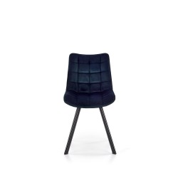 'K332 Chair Legs - Black, Seat - Navy' 'K332 Chair Legs - Black, Seat - Navy'