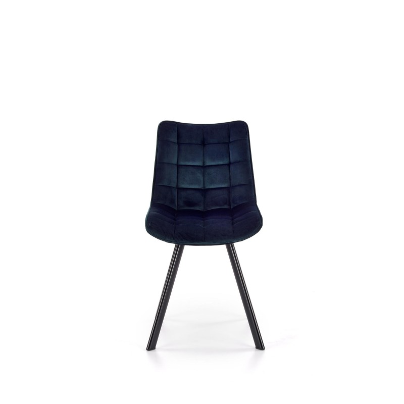 'K332 Chair Legs - Black, Seat - Navy' 'K332 Chair Legs - Black, Seat - Navy'