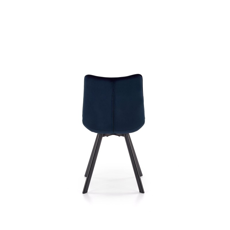 'K332 Chair Legs - Black, Seat - Navy' 'K332 Chair Legs - Black, Seat - Navy'