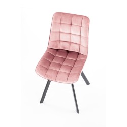 'K332 Chair Legs - Black, Seat - Pink' 'K332 Chair Legs - Black, Seat - Pink'