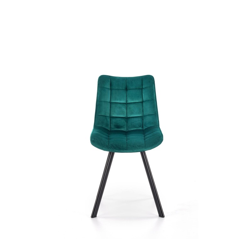 'K332 Chair Legs - Black, Seat - Turquoise' 'K332 Chair Legs - Black, Seat - Turquoise'