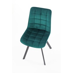 'K332 Chair Legs - Black, Seat - Turquoise' 'K332 Chair Legs - Black, Seat - Turquoise'
