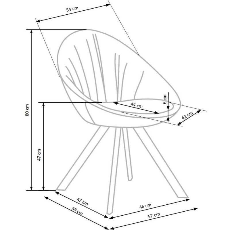 K358 krzesło beżowy (1p 2szt) K358 krzesło beżowy (1p 2szt)