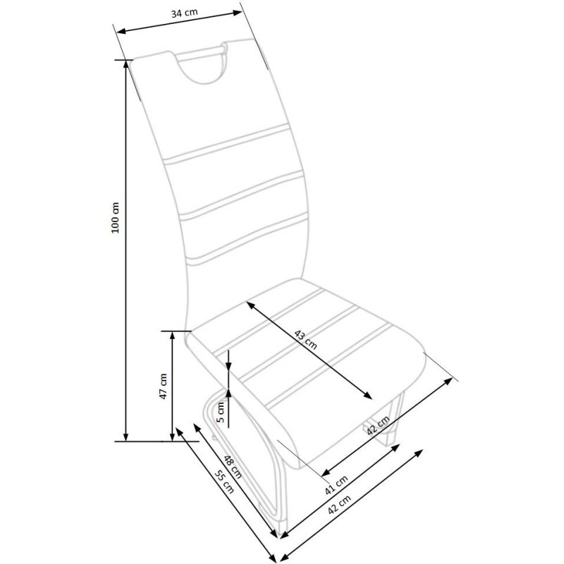 K371 Ash Grey Chair K371 Ash Grey Chair
