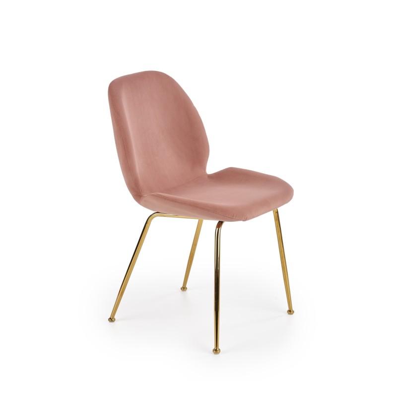 'K381 Pink / Gold Chair' 'K381 Pink / Gold Chair'