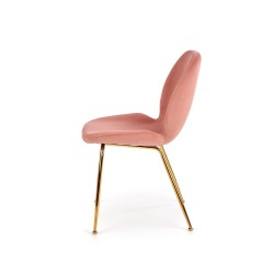 'K381 Pink / Gold Chair' 'K381 Pink / Gold Chair'
