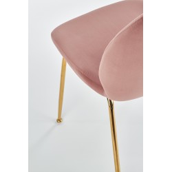 'K381 Pink / Gold Chair' 'K381 Pink / Gold Chair'