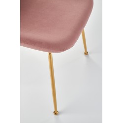 'K381 Pink / Gold Chair' 'K381 Pink / Gold Chair'