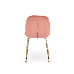 'K381 Pink / Gold Chair' 'K381 Pink / Gold Chair'