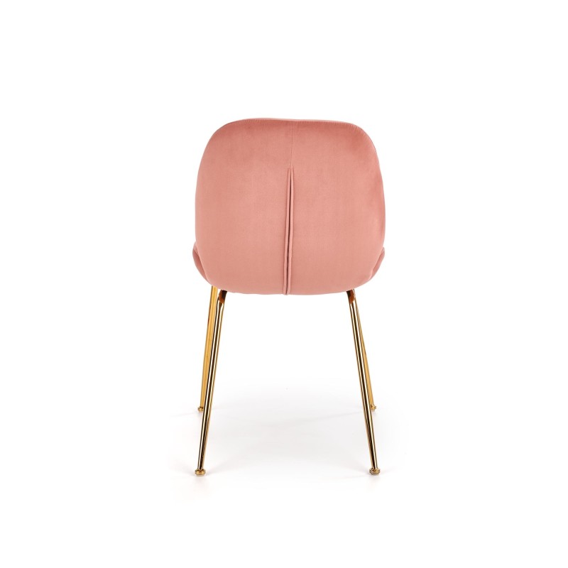 'K381 Pink / Gold Chair' 'K381 Pink / Gold Chair'