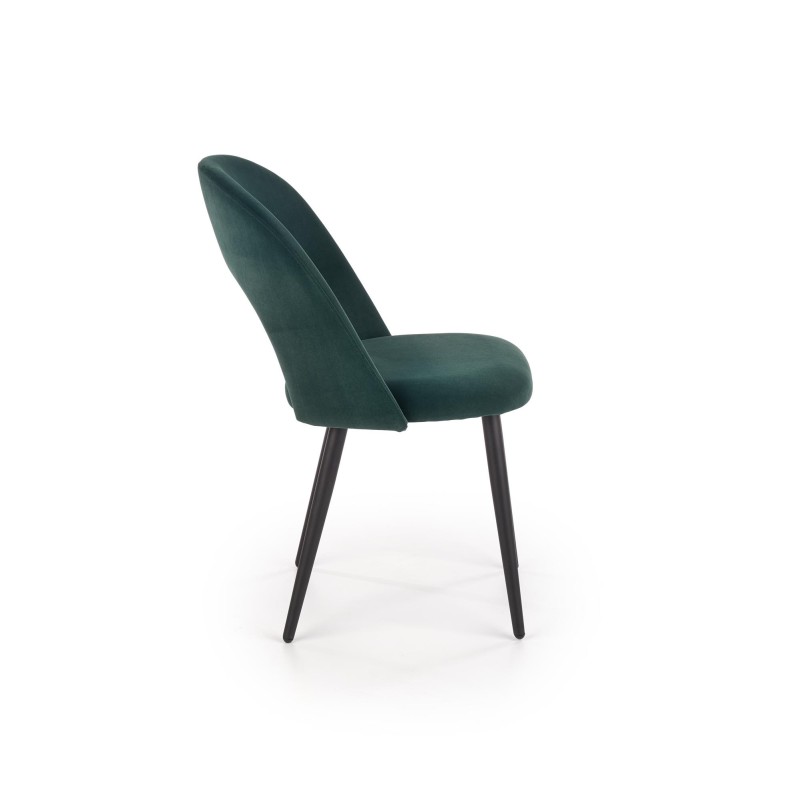 'K384 Dark Green / Black Chair' 'K384 Dark Green / Black Chair'