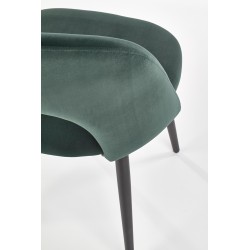 'K384 Dark Green / Black Chair' 'K384 Dark Green / Black Chair'