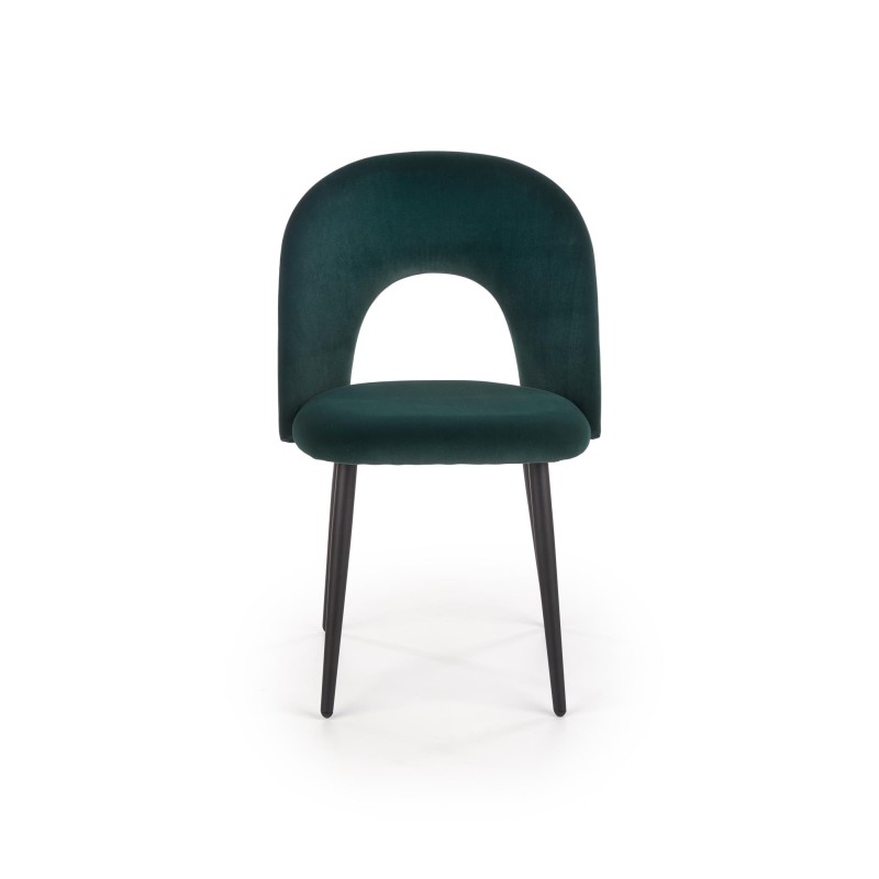 'K384 Dark Green / Black Chair' 'K384 Dark Green / Black Chair'