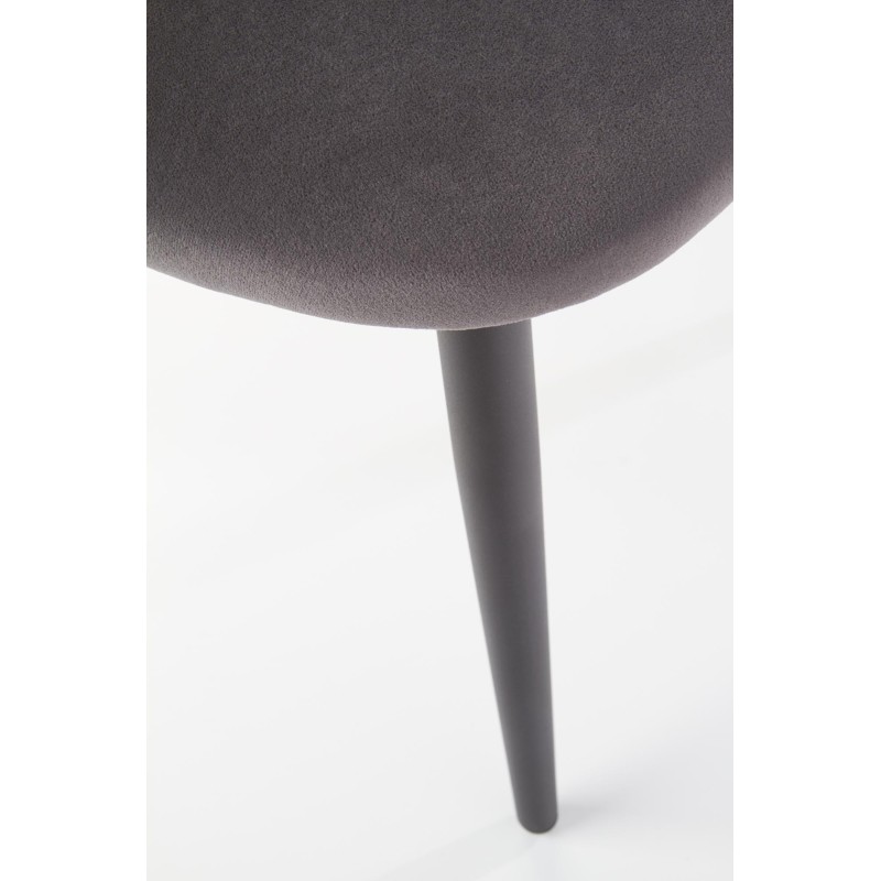 'K384 Ash Grey / Black Chair' 'K384 Ash Grey / Black Chair'