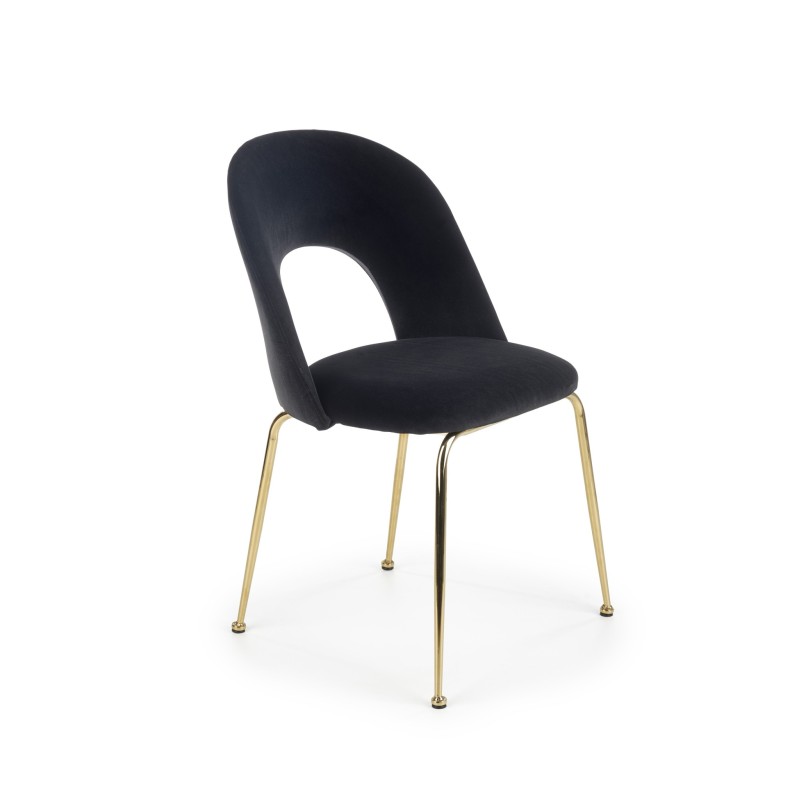 'K385 Black / Gold Chair' 'K385 Black / Gold Chair'