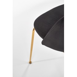 'K385 Black / Gold Chair' 'K385 Black / Gold Chair'