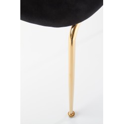 'K385 Black / Gold Chair' 'K385 Black / Gold Chair'