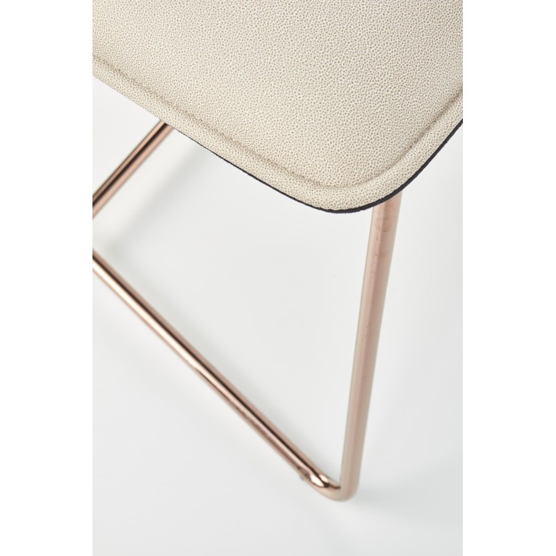 'K390 Cream / Dark Ash / Gold Chair' 'K390 Cream / Dark Ash / Gold Chair'
