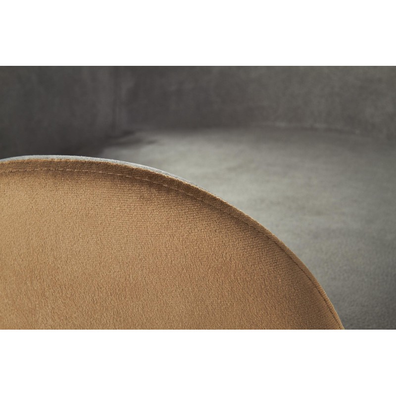 'K392 Ash Grey / Brown Chair' 'K392 Ash Grey / Brown Chair'