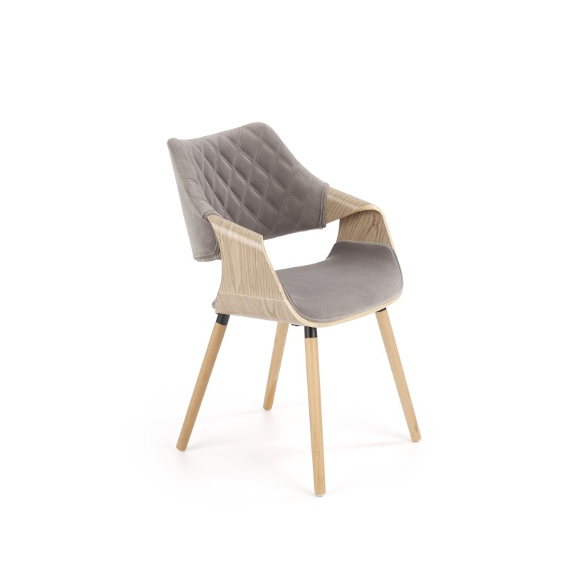 'K396 Light Oak / Ash Grey Chair'