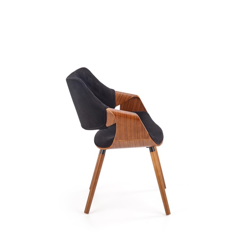 'K396 Walnut / Black Chair' 'K396 Walnut / Black Chair'