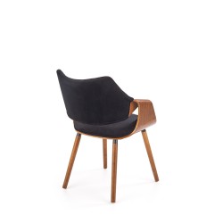 'K396 Walnut / Black Chair' 'K396 Walnut / Black Chair'