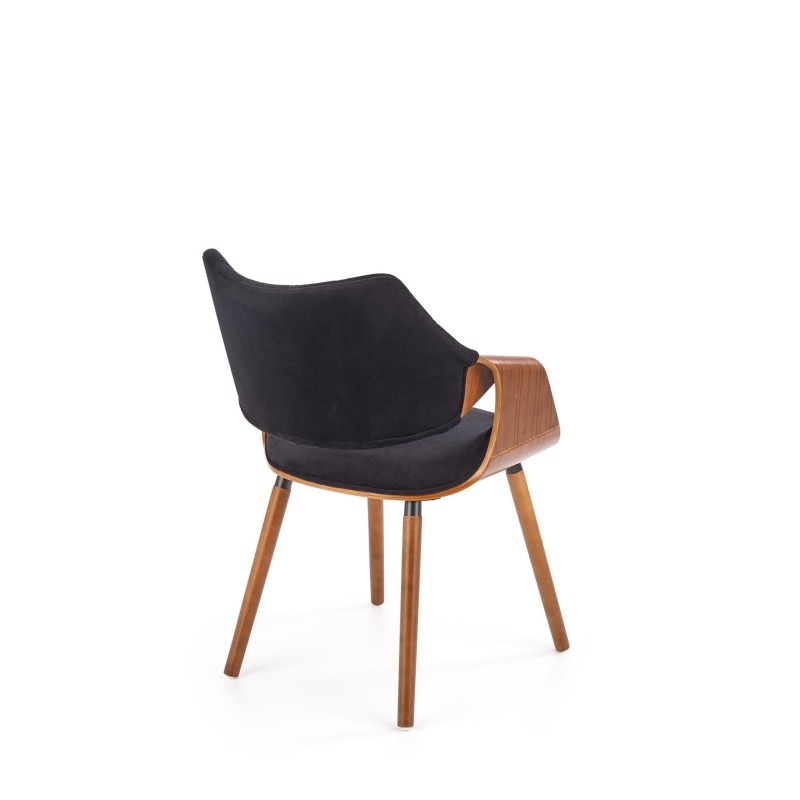 'K396 Walnut / Black Chair' 'K396 Walnut / Black Chair'
