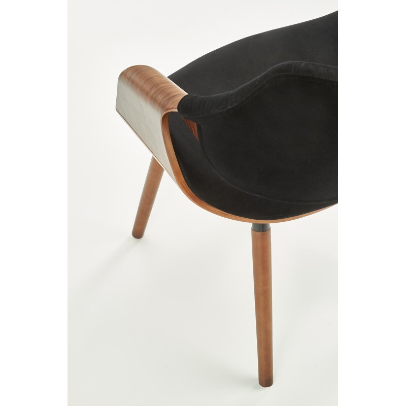 'K396 Walnut / Black Chair' 'K396 Walnut / Black Chair'