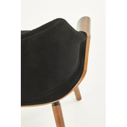 'K396 Walnut / Black Chair' 'K396 Walnut / Black Chair'