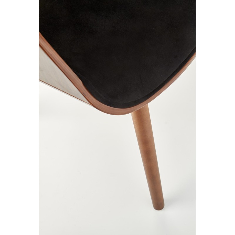 'K396 Walnut / Black Chair' 'K396 Walnut / Black Chair'