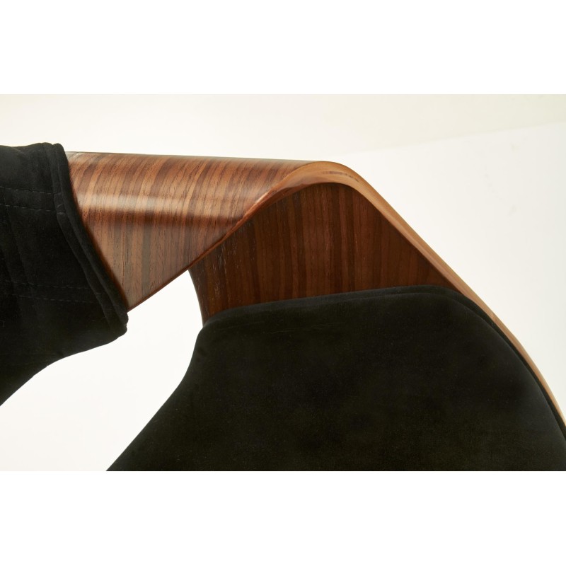 'K396 Walnut / Black Chair' 'K396 Walnut / Black Chair'