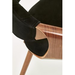 'K396 Walnut / Black Chair' 'K396 Walnut / Black Chair'