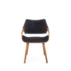 'K396 Walnut / Black Chair' 'K396 Walnut / Black Chair'