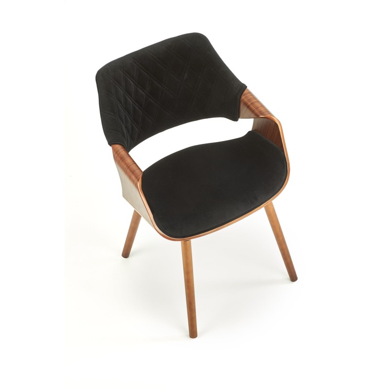 'K396 Walnut / Black Chair' 'K396 Walnut / Black Chair'