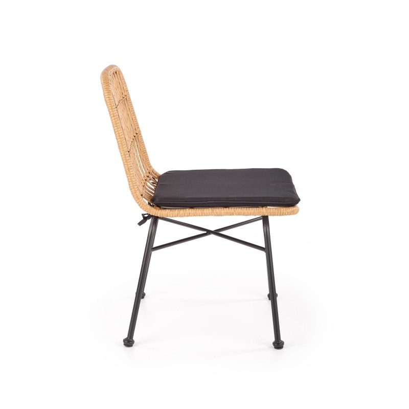 'K401 Natural / Black Chair' 'K401 Natural / Black Chair'