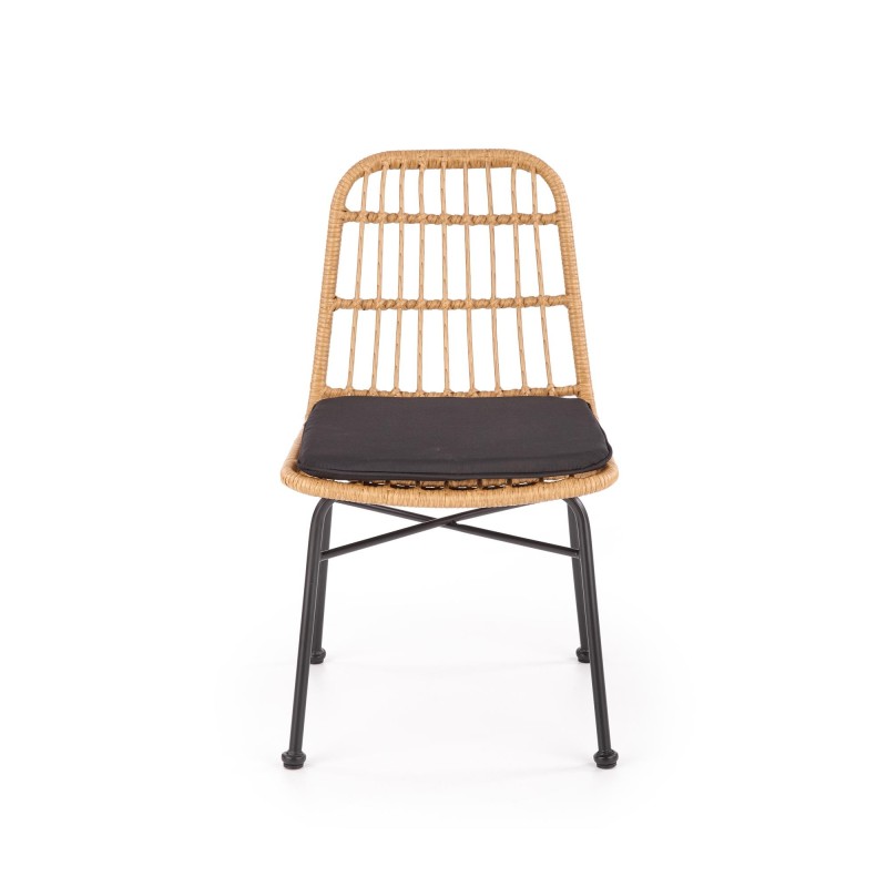 'K401 Natural / Black Chair' 'K401 Natural / Black Chair'