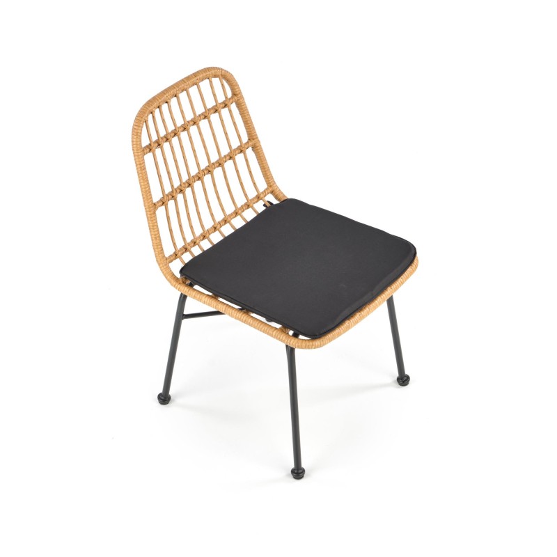 'K401 Natural / Black Chair' 'K401 Natural / Black Chair'