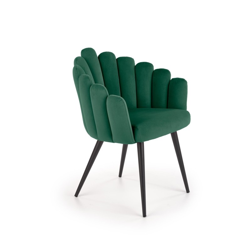 K410 krzesło c. zielony velvet (1p 1szt) K410 krzesło c. zielony velvet (1p 1szt)