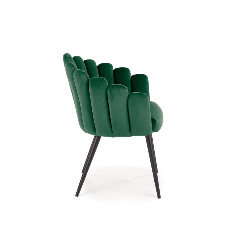 K410 krzesło c. zielony velvet (1p 1szt) K410 krzesło c. zielony velvet (1p 1szt)