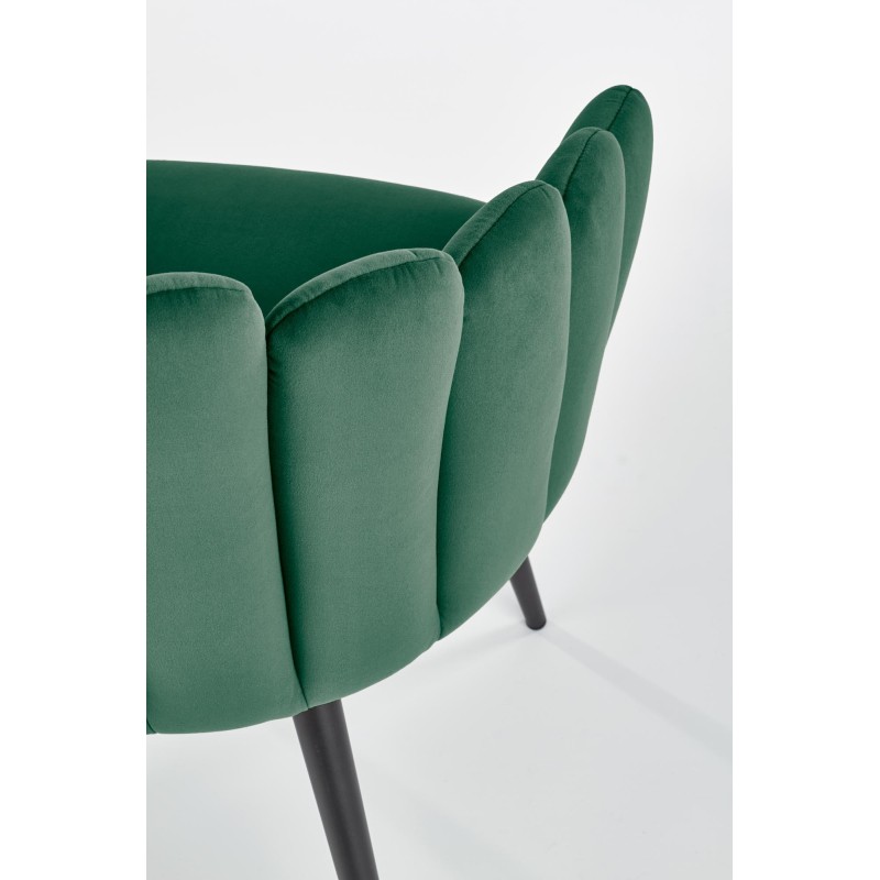 K410 krzesło c. zielony velvet (1p 1szt) K410 krzesło c. zielony velvet (1p 1szt)