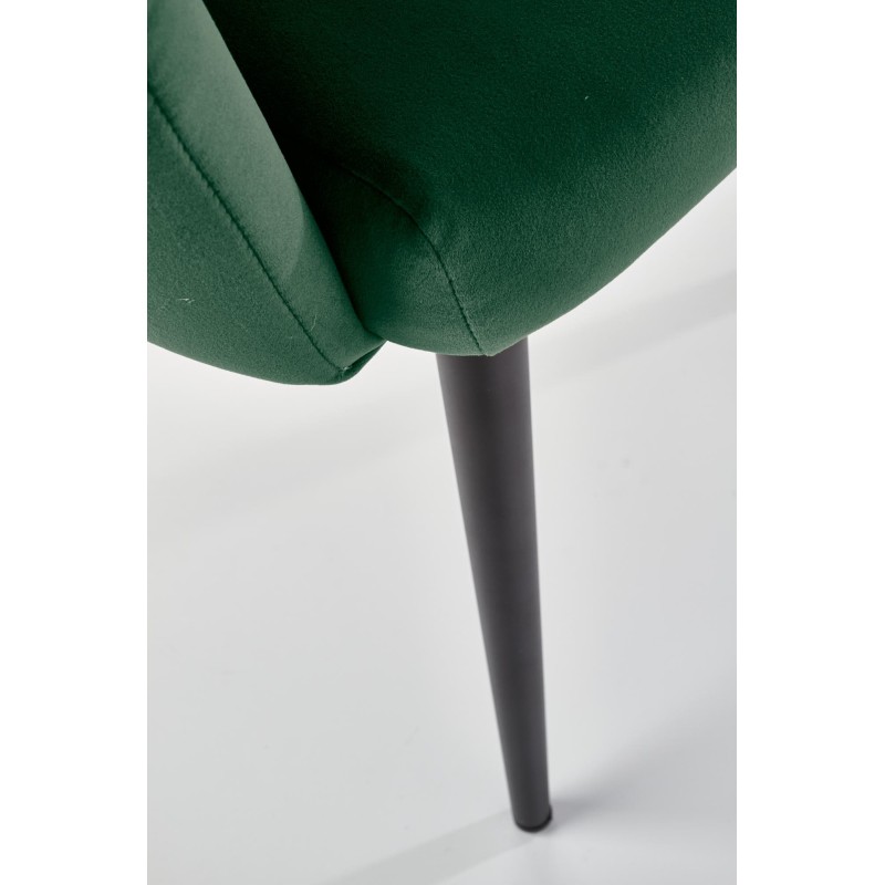 K410 krzesło c. zielony velvet (1p 1szt) K410 krzesło c. zielony velvet (1p 1szt)