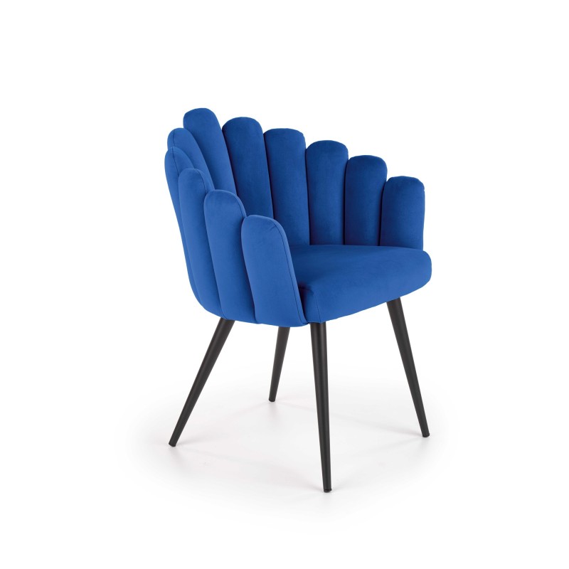 K410 krzesło granatowy velvet (1p 1szt) K410 krzesło granatowy velvet (1p 1szt)
