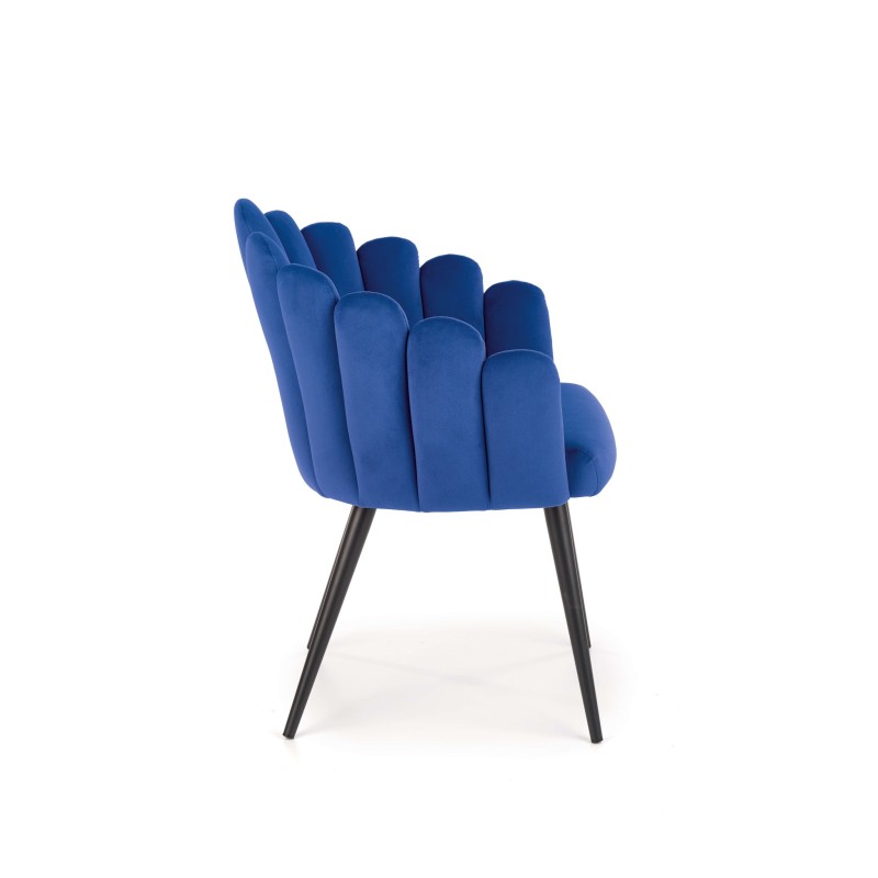 K410 krzesło granatowy velvet (1p 1szt) K410 krzesło granatowy velvet (1p 1szt)