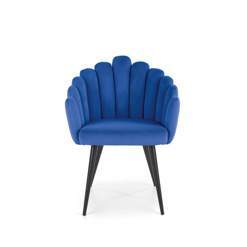 K410 krzesło granatowy velvet (1p 1szt) K410 krzesło granatowy velvet (1p 1szt)