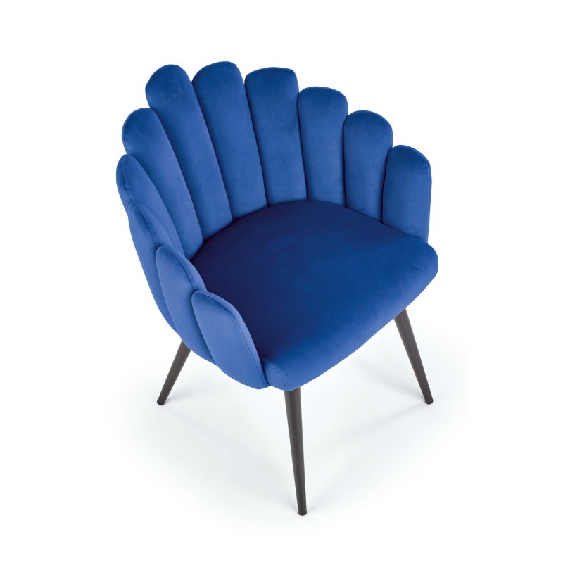 K410 krzesło granatowy velvet (1p 1szt) K410 krzesło granatowy velvet (1p 1szt)