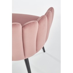K410 krzesło różowy velvet (1p 1szt) K410 krzesło różowy velvet (1p 1szt)