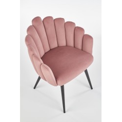 K410 krzesło różowy velvet (1p 1szt) K410 krzesło różowy velvet (1p 1szt)