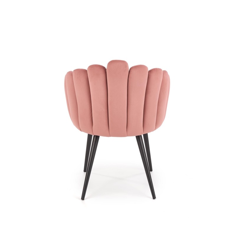 K410 Pink Velvet Chair K410 Pink Velvet Chair