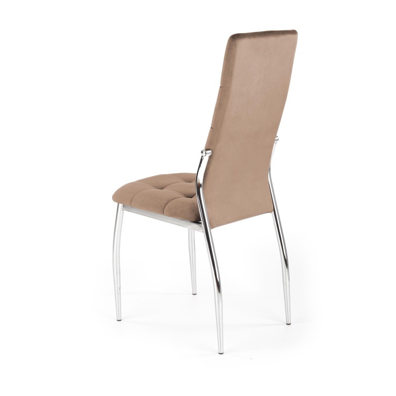 K416 krzesło beżowy velvet (1p 4szt) K416 krzesło beżowy velvet (1p 4szt)