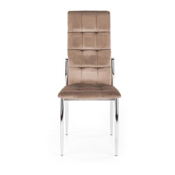 K416 krzesło beżowy velvet (1p 4szt) K416 krzesło beżowy velvet (1p 4szt)